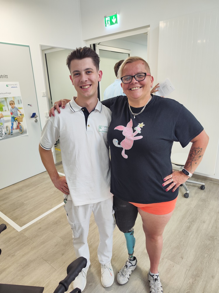 Fél lábbal, láb protézis