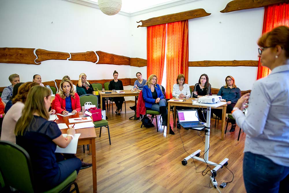 Horváth Rita workshopja a Női Karriervűltó Fesztiválon