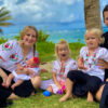 Család Hawaii szigetén