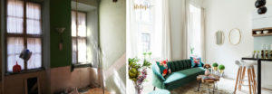 Home staging előtt és után.