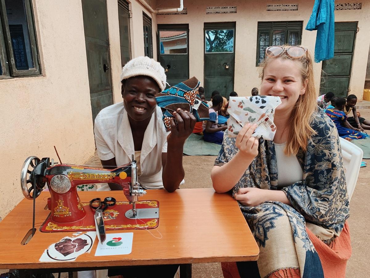 afrika-önkéntes-Czikkely Panni
